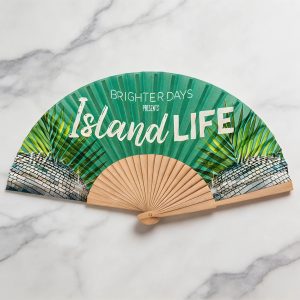 quạt vải lụa in ấn theo yêu cầu ms 01 sang trọng, đa dạng màu sắc
