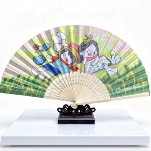 xưởng in quạt giấy theo yêu cầu tại hà nội ms 02